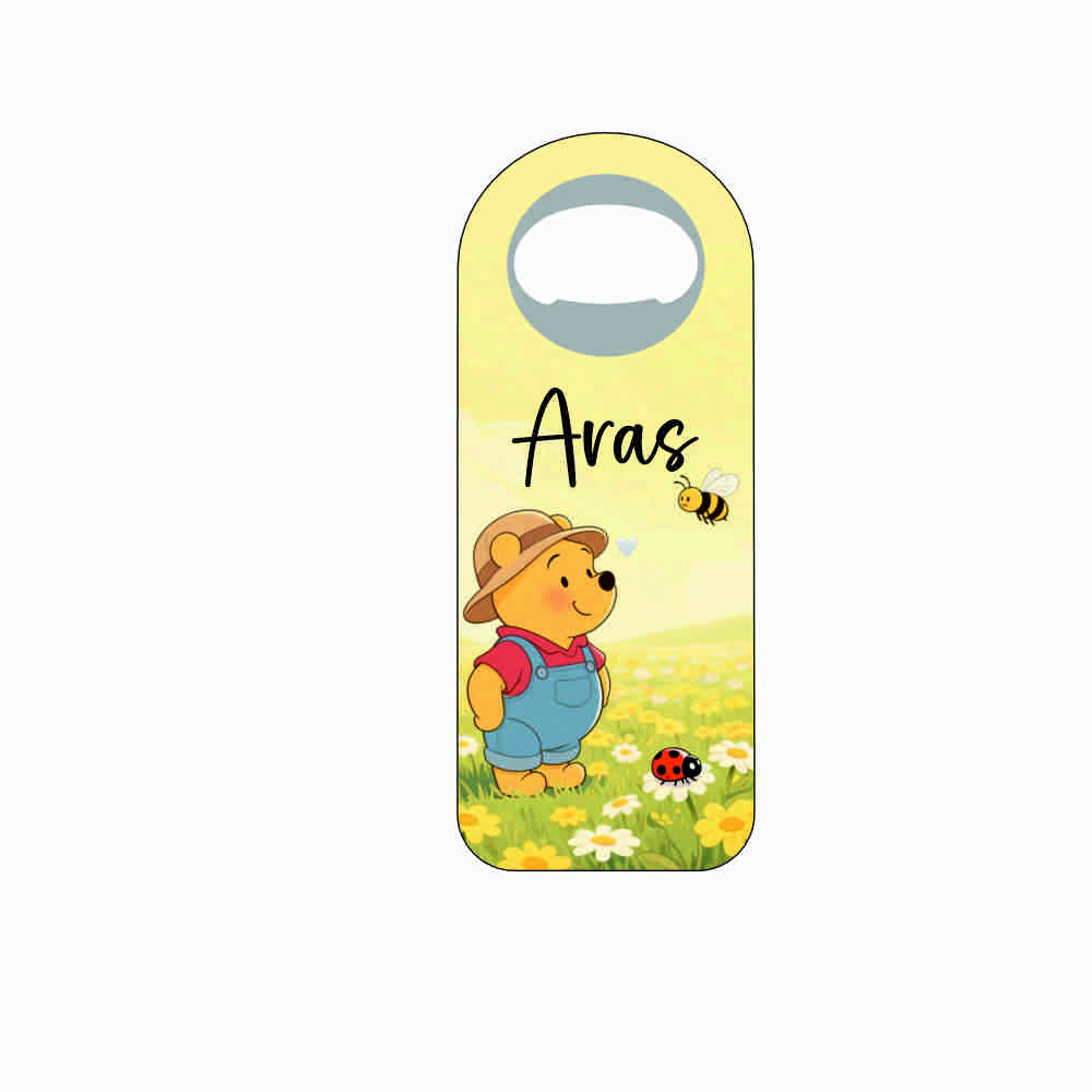 Winnie The Pooh Dik Açacak Magnet